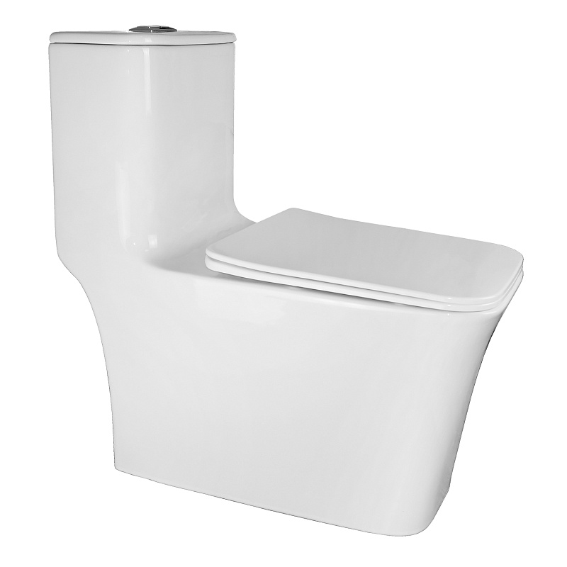 Унитаз-моноблок AZARIO STOUN без/об, в компл. с сиденьем