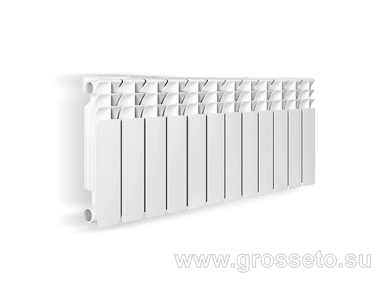 Радиатор алюминиевый Grosseto 500/100 8 секций