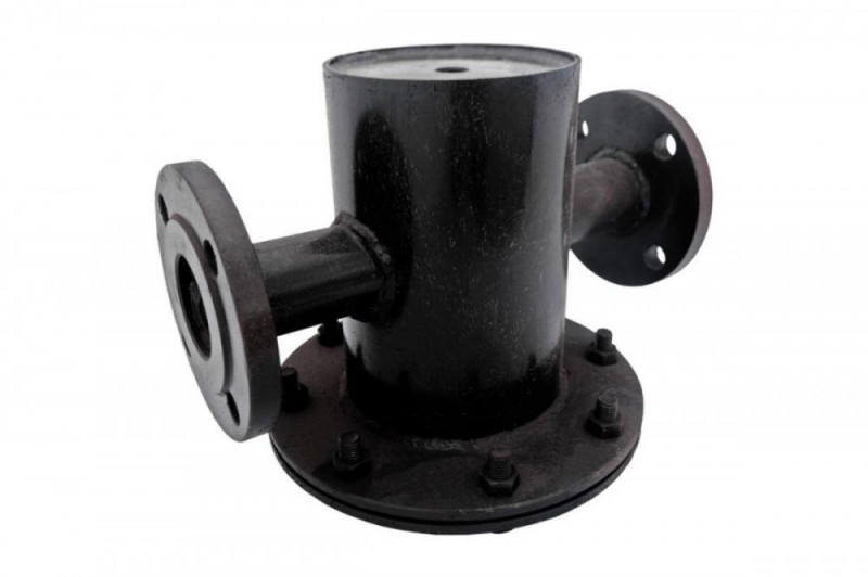 Грязевик абонентский верт.Ду 80 РУ10 фланц