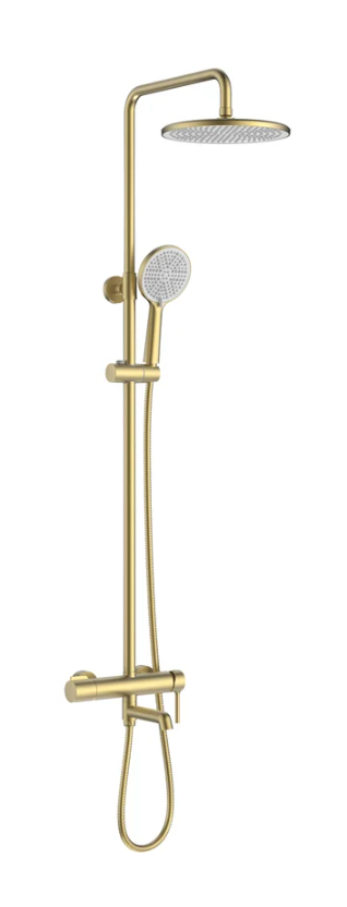 Смеситель для умывальника золотой сатин R20.24.03 RAGLO