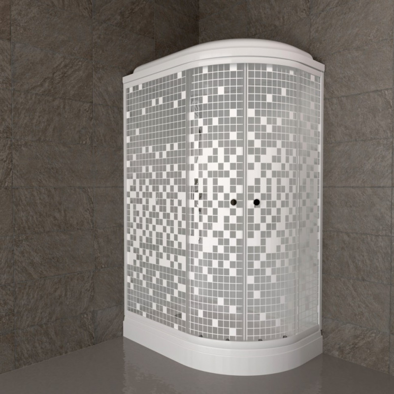 ДК Коралл 120*80 А лев., низ. подд., (6 мест+ сифон D90)