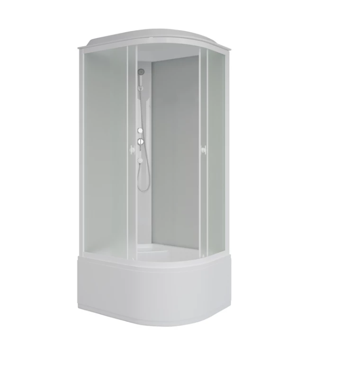 Душевая кабина Niagara Promo P110/80/26Q/MT/BK, 110х80 см,