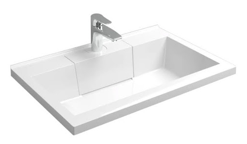 Раковина-столешница AQUANET Фортуна 80