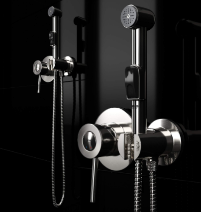 Смеситель с гигиеническим душем GROHE BauClassic 4в1 (29048000+28343000+28628000+28105000)