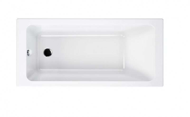 Акриловая ванна прямоугольная 1700x700 мм, Leon белый Roca
